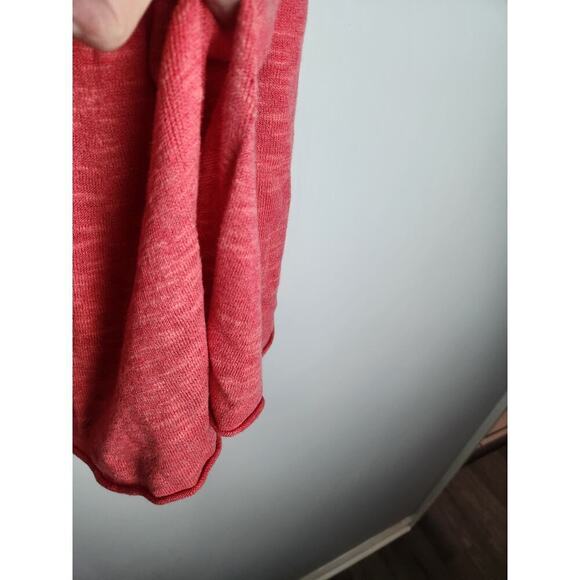 Eileen Fisher lightweight linen blend sweater sz L side slits coastal beachy eco - Picture 2 of 7